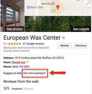 How To Claim Your Google Business Listing